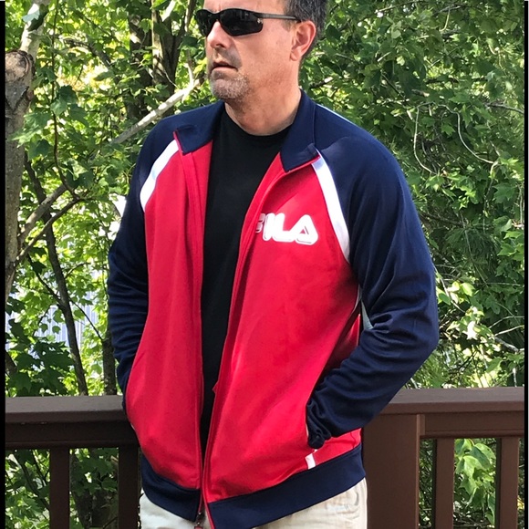 FILA Retro Logo Track Jacket - Picture 3 of 7